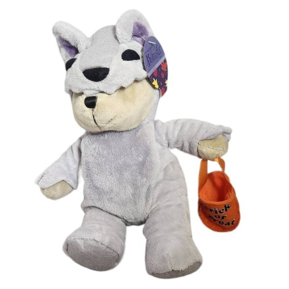Starbucks Bearista Purple Wolf Bear Plush Halloween 94th Edition 2010 New